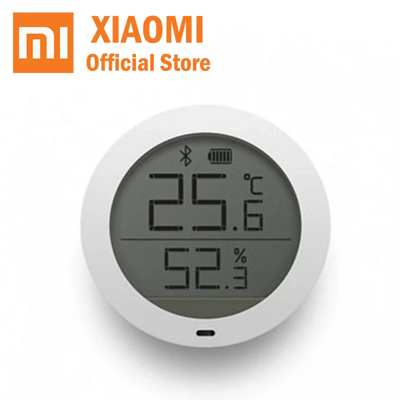 Xiaomi mijia bluetooth Temperature Humidity sensor High sensitivity samrt digital Thermometer mini Moisture Meter home care
Xiaomi mijia bluetooth Temperature Humidity sensor High sensitivity samrt digital Thermometer mini Moisture Meter home care