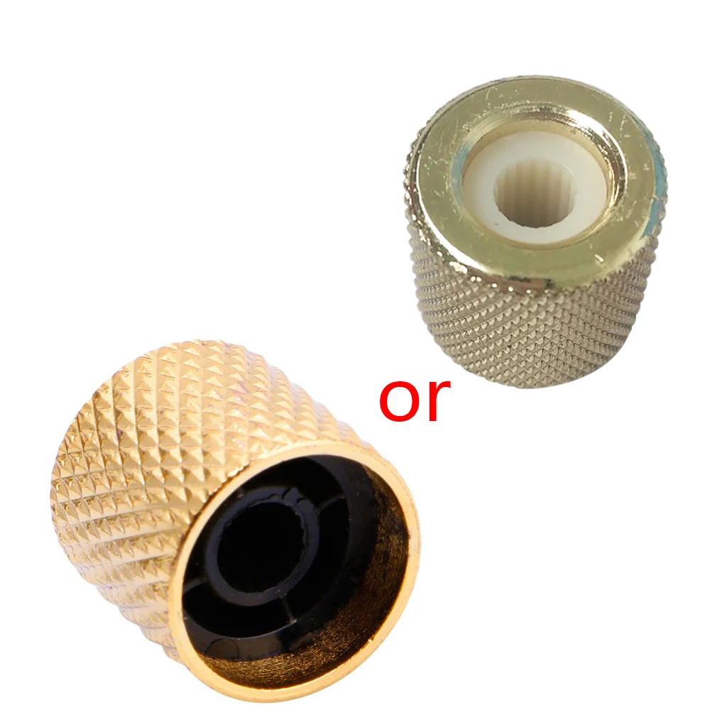 Knob Button Volume Tone Control Knobs Metal Dome Shape For Electric Guitar Bass Parts Golden
Knob Button Volume Tone Control Knobs Metal Dome Shape For Electric Guitar Bass Parts Golden