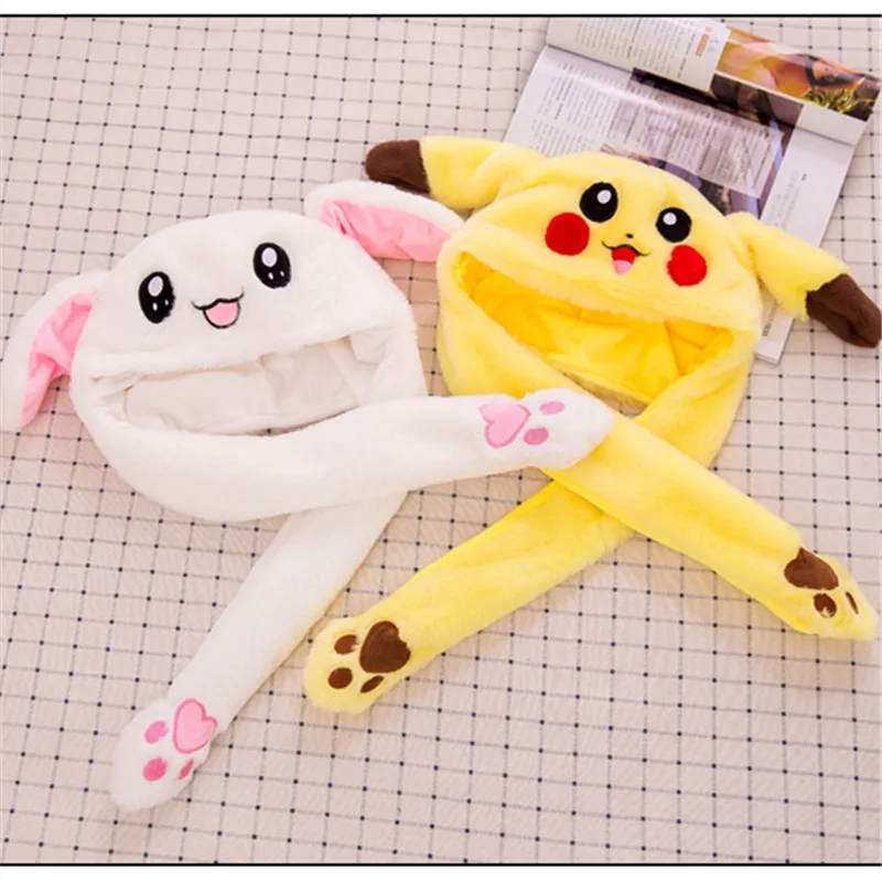 Cute Rabbit Plush Cap Pink White New Style attractive kids Cuddly Moving Ear Rabbit Hat Dance Plush Toy Gift For Girl and boy
Cute Rabbit Plush Cap Pink White New Style attractive kids Cuddly Moving Ear Rabbit Hat Dance Plush Toy Gift For Girl and boy