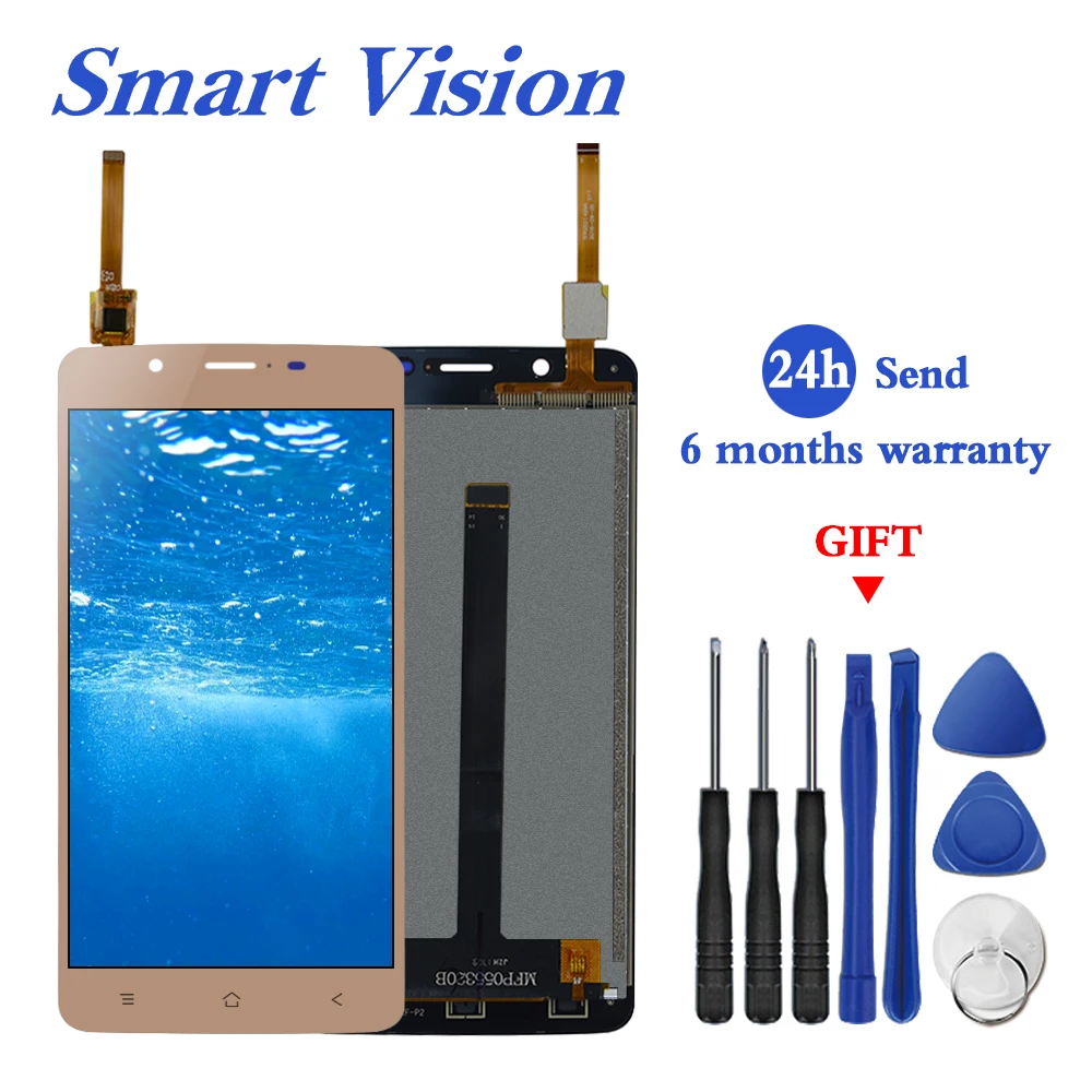 5.5" For Original Blackview P2 / P2 Lite LCD Display Screen+Touch Glass Digitizer Assembly Replacement 1920X1080P
5.5" For Original Blackview P2 / P2 Lite LCD Display Screen+Touch Glass Digitizer Assembly Replacement 1920X1080P