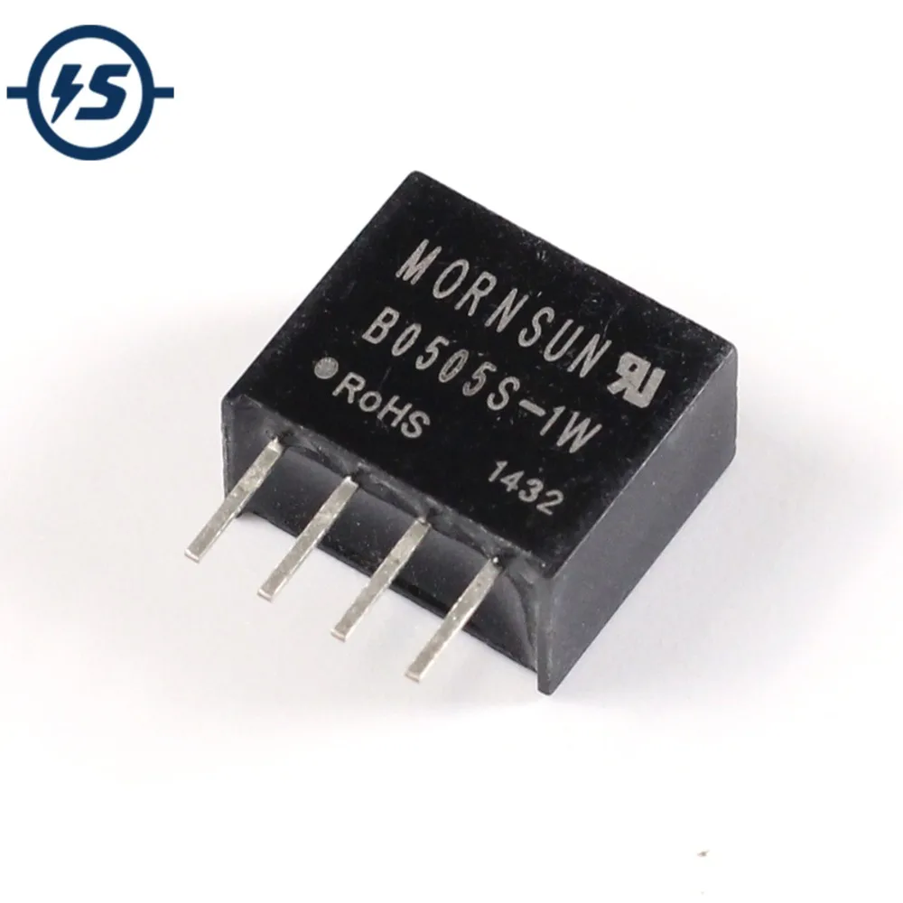 B0505S-1W DC-DC 5V to 5V Power Supply Module 4 Pins Isolated Converter Power Module
B0505S-1W DC-DC 5V to 5V Power Supply Module 4 Pins Isolated Converter Power Module