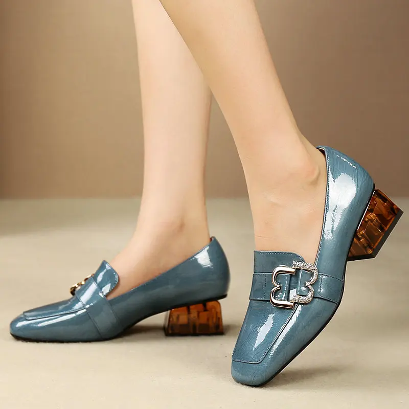 High Heels Oxford Shoes For Women Genuine Leather Thick Heels Women Pumps Shoes Brogues Oxford Woman Casual Shoes British Style
High Heels Oxford Shoes For Women Genuine Leather Thick Heels Women Pumps Shoes Brogues Oxford Woman Casual Shoes British Style