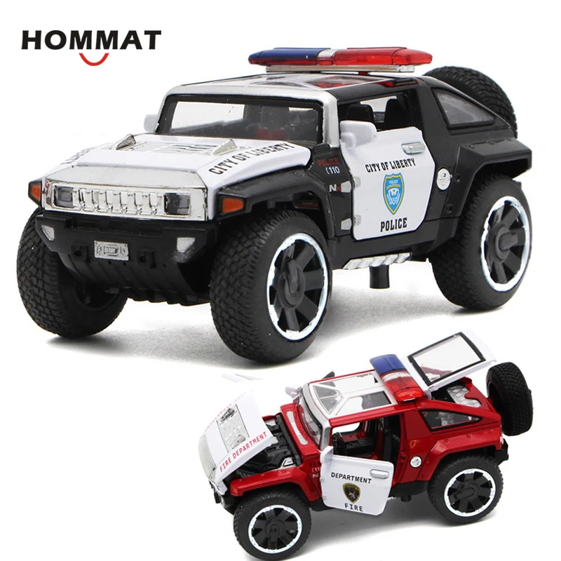 HOMMAT Simulation 1:32 Scale Hummer HX Concept SUV Police Model Cars Vehicle Alloy Diecast Toy Car Model Cars Toys For Children
HOMMAT Simulation 1:32 Scale Hummer HX Concept SUV Police Model Cars Vehicle Alloy Diecast Toy Car Model Cars Toys For Children