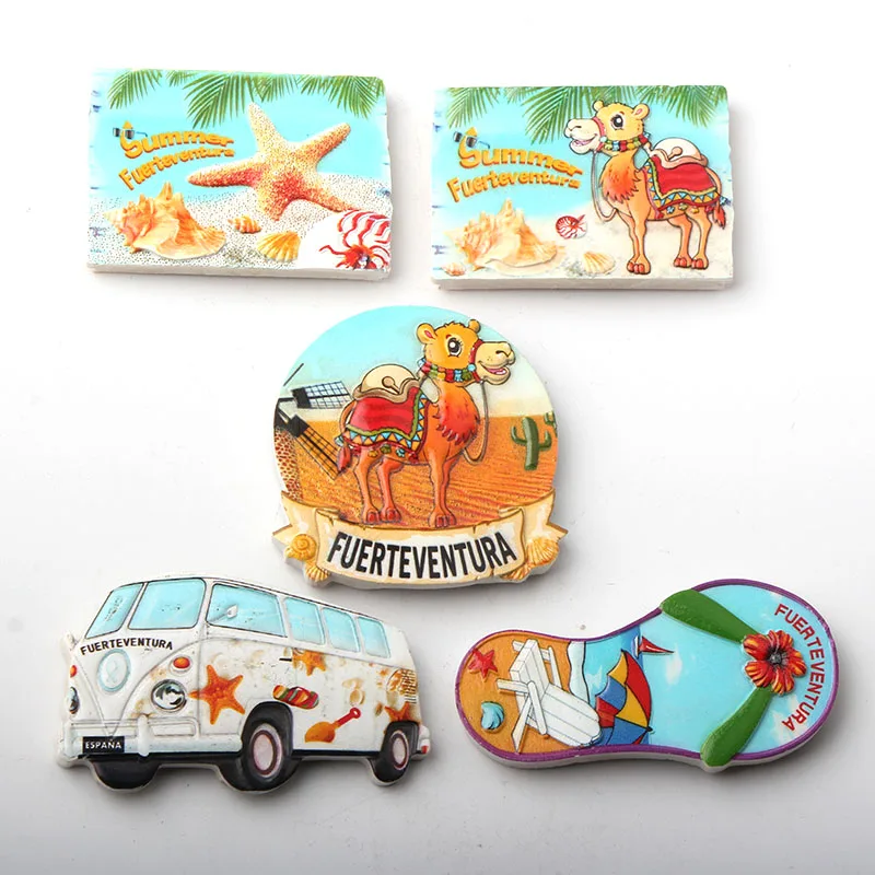 Fuerteventura Camel Seaside Bus 3D High-end Resin Fridge Magnets Gift Refrigerator Magnetic Sticker Home Decoration
Fuerteventura Camel Seaside Bus 3D High-end Resin Fridge Magnets Gift Refrigerator Magnetic Sticker Home Decoration