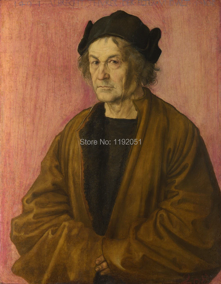 Canvas painting mural prints Albrecht Durer Albrecht Durer - The Painter's Father masterpiece reproduction vintage style
Canvas painting mural prints Albrecht Durer Albrecht Durer - The Painter's Father masterpiece reproduction vintage style