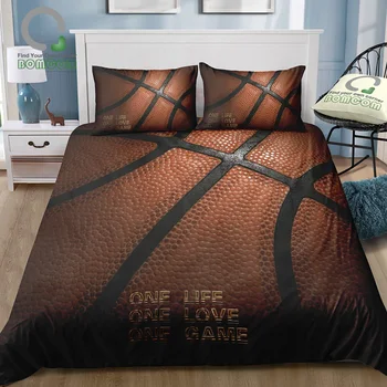 BOMCOM 3D Digital Printing Basketball Bedding Set Balls in Bucket Basketball Background Duvet Cover Sets 100% Microfiber
BOMCOM 3D Digital Printing Basketball Bedding Set Balls in Bucket Basketball Background Duvet Cover Sets 100% Microfiber