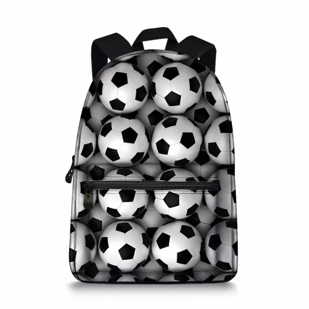 Image Soccerly School Backpack for Teenager boys Basketbally Bookbag for Primary Student Lightweight Back Pack