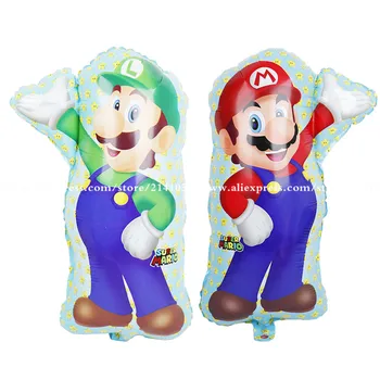 50pcs/lot Large size Super Mario Balloons Baby shower girl boy helium balloon Happy Birthday Party Decorations kids Classic Toys
50pcs/lot Large size Super Mario Balloons Baby shower girl boy helium balloon Happy Birthday Party Decorations kids Classic Toys