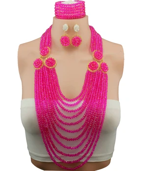 Rose Nigerian Wedding African Beads Jewelry Set Costume African Jewelry Sets Bridal Beads Set Free Shipping
Rose Nigerian Wedding African Beads Jewelry Set Costume African Jewelry Sets Bridal Beads Set Free Shipping