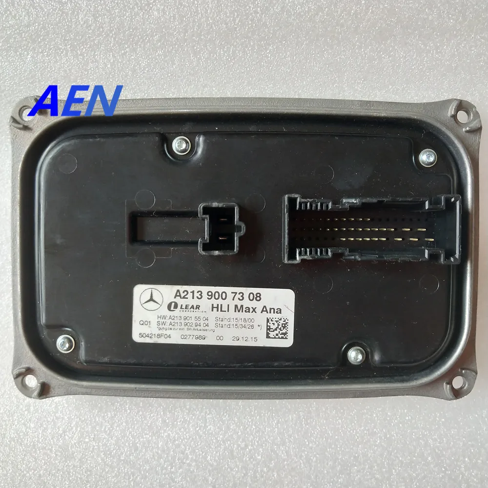 LED Module Headlight Control Unit A2139007308 for HLI Max Ana Mercedes-Benz E CLASS W213 S213 A2139015504 A2139029404
LED Module Headlight Control Unit A2139007308 for HLI Max Ana Mercedes-Benz E CLASS W213 S213 A2139015504 A2139029404