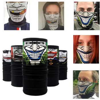 24x49cm Unisex Motorcycle Headband Tube Turban Masquerade Halloween Ghost Joker Magic Bandana Neck Scarf Warmer Windproof Face
24x49cm Unisex Motorcycle Headband Tube Turban Masquerade Halloween Ghost Joker Magic Bandana Neck Scarf Warmer Windproof Face
