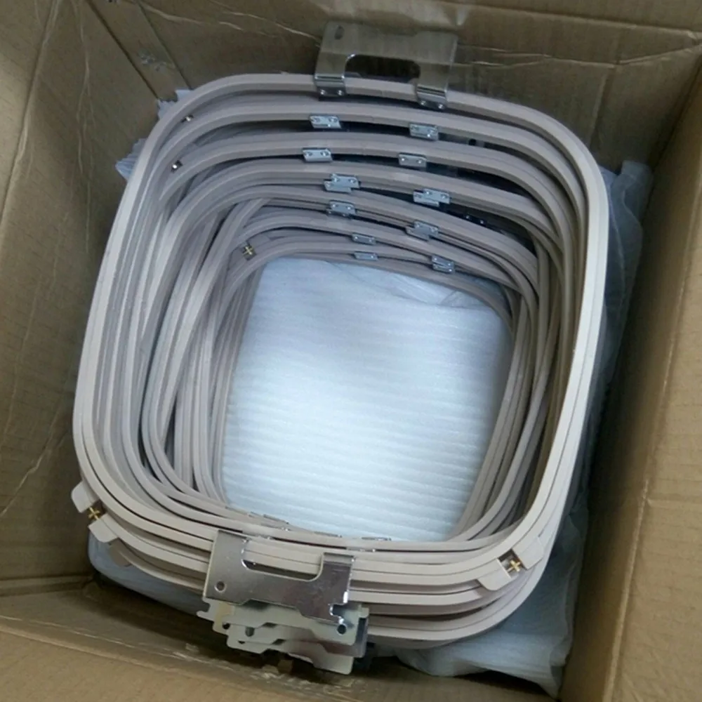 12pcs Wholesale Square shape 30*30cm SWF tubular hoop Total Length 395mm Good Quality Embroidery Hoop
12pcs Wholesale Square shape 30*30cm SWF tubular hoop Total Length 395mm Good Quality Embroidery Hoop