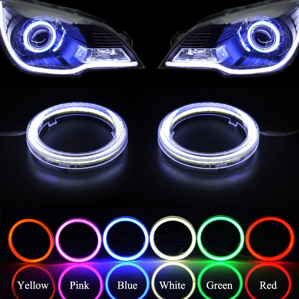 Taitian 2Pcs 6 Colors 12V COB Angle Eyes 120mm 110mm 100mm 90mm 80mm 70mm 60mm Auto Halo Ring for Audi peugeot mercedes ford bmw
Taitian 2Pcs 6 Colors 12V COB Angle Eyes 120mm 110mm 100mm 90mm 80mm 70mm 60mm Auto Halo Ring for Audi peugeot mercedes ford bmw