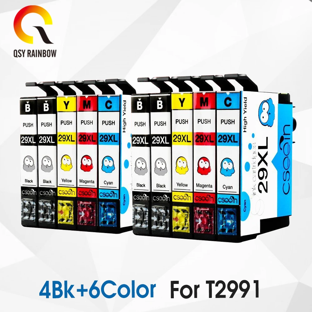 Replacement 10 PCS T2991XL T2991 For Epson ink Cartridges 29XL XP235 XP247 XP245 XP332 XP335 XP342 XP345 XP435 XP432 XP442
Replacement 10 PCS T2991XL T2991 For Epson ink Cartridges 29XL XP235 XP247 XP245 XP332 XP335 XP342 XP345 XP435 XP432 XP442