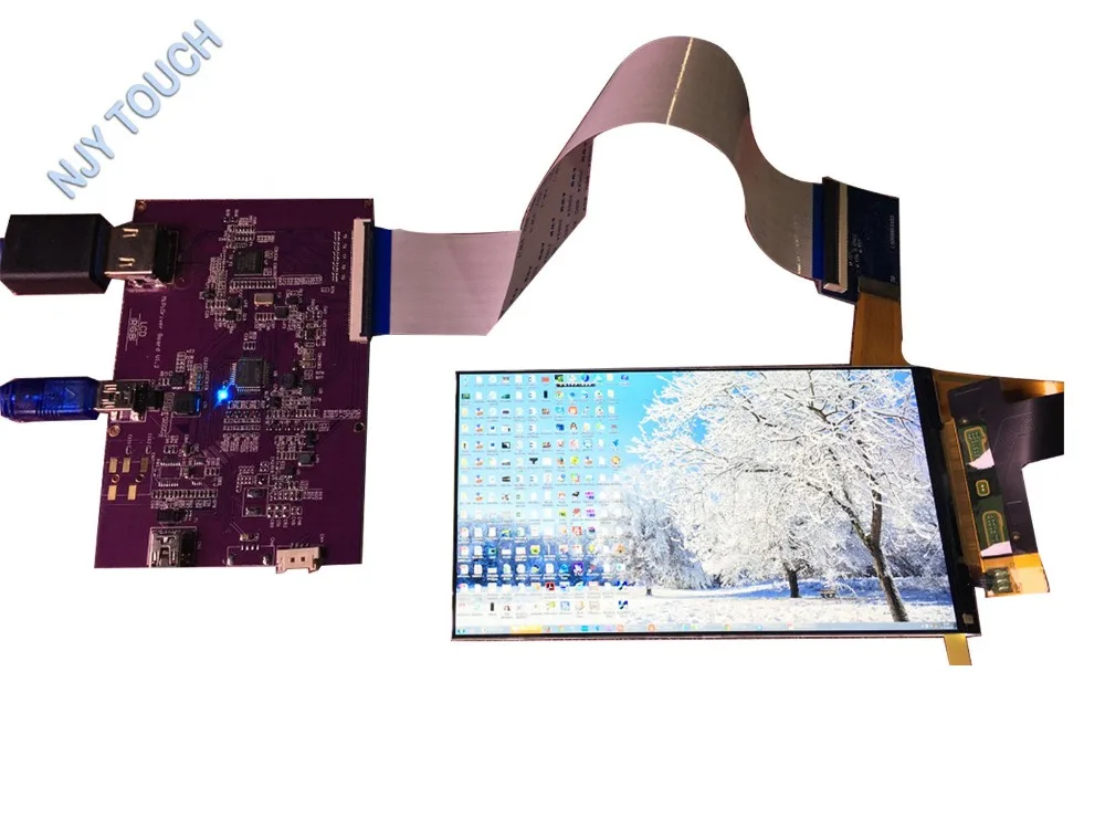 HDMI To MIPI LCD Controller Board Kit Plus LS055R1SX03 2560X1440 2K Panel For 3D Printer
HDMI To MIPI LCD Controller Board Kit Plus LS055R1SX03 2560X1440 2K Panel For 3D Printer