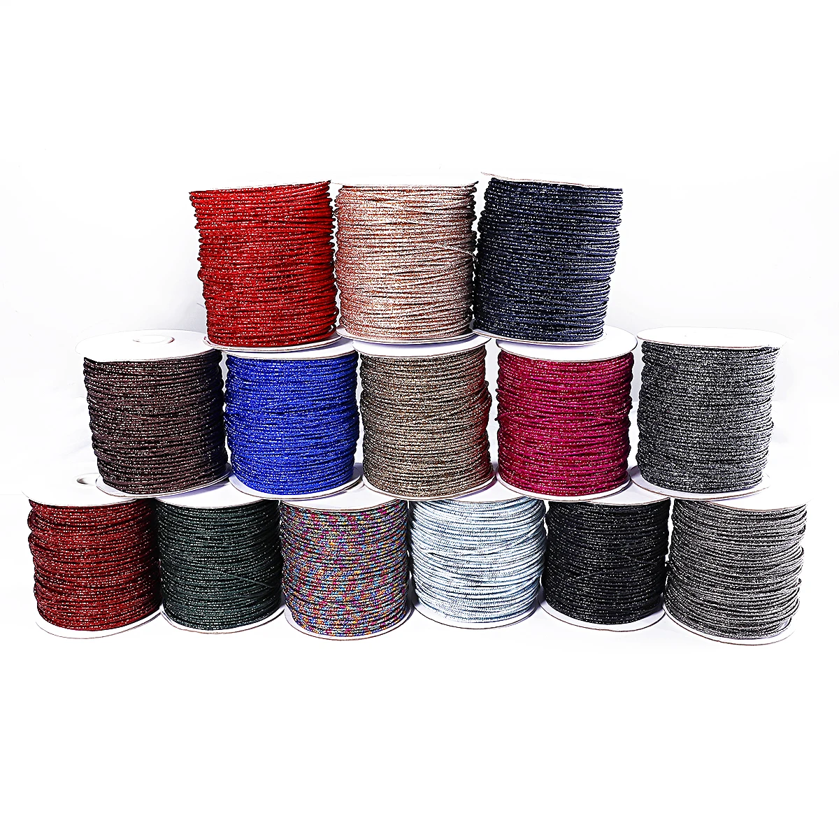 

5 meters 2 mm Nylon Cord Thread Chinese Knot Macrame Cord with Aluminium Wire Bracelet Braided String DIY Jewelry Finding
