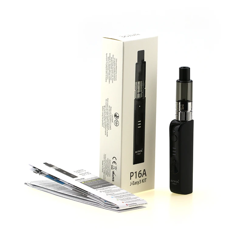 Original JUSTFOG P16A Start Kit Bulit-in 900Mah Electronic Cigarette Vape kit with 2ml Atomizer Vaporizer sigaretta elettronica