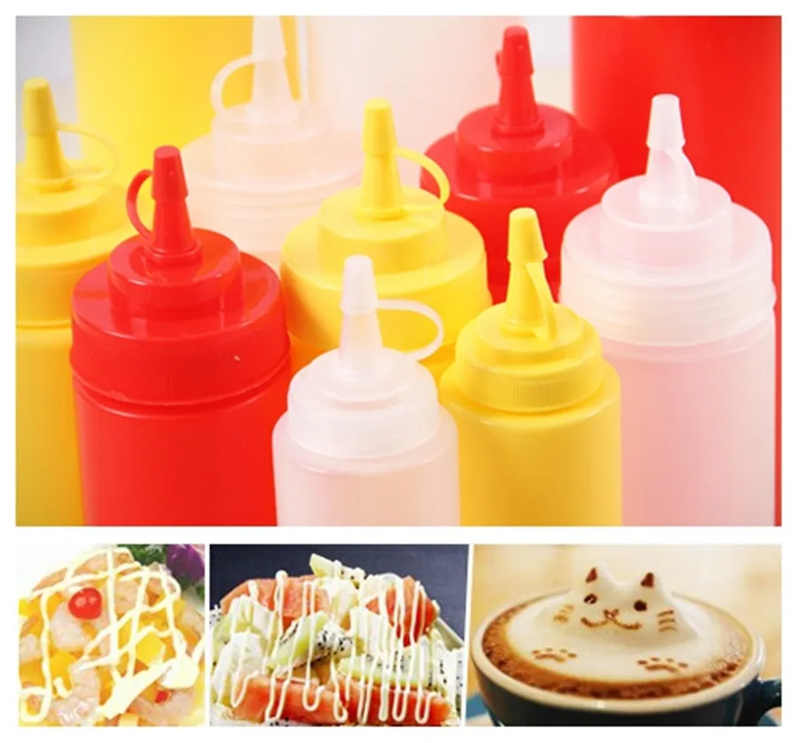 1Pcs 8oz 12oz 16oz 24oz Hot Sale Kitchen Plastic Squeeze Bottle Dispenser 8oz For Sauce Vinegar Oil Ketchup
1Pcs 8oz 12oz 16oz 24oz Hot Sale Kitchen Plastic Squeeze Bottle Dispenser 8oz For Sauce Vinegar Oil Ketchup