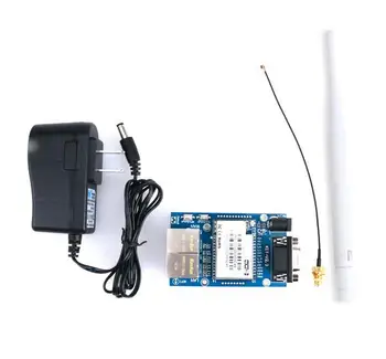 HLK-RM04 RM04 Uart Serial Port to Ethernet WiFi Wireless Module with Adapter Board Development Kit
HLK-RM04 RM04 Uart Serial Port to Ethernet WiFi Wireless Module with Adapter Board Development Kit