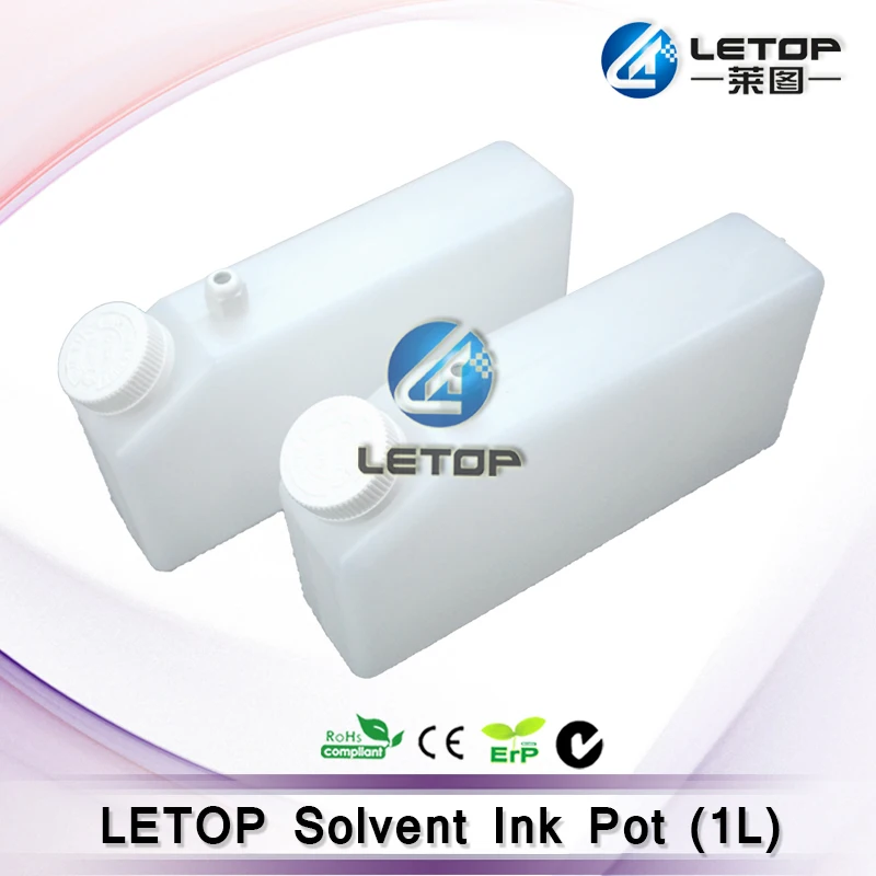 Corrosion-resistant! Letop eco solvent ink bottle compatible ink cartridge (1 LITER)
Corrosion-resistant! Letop eco solvent ink bottle compatible ink cartridge (1 LITER)