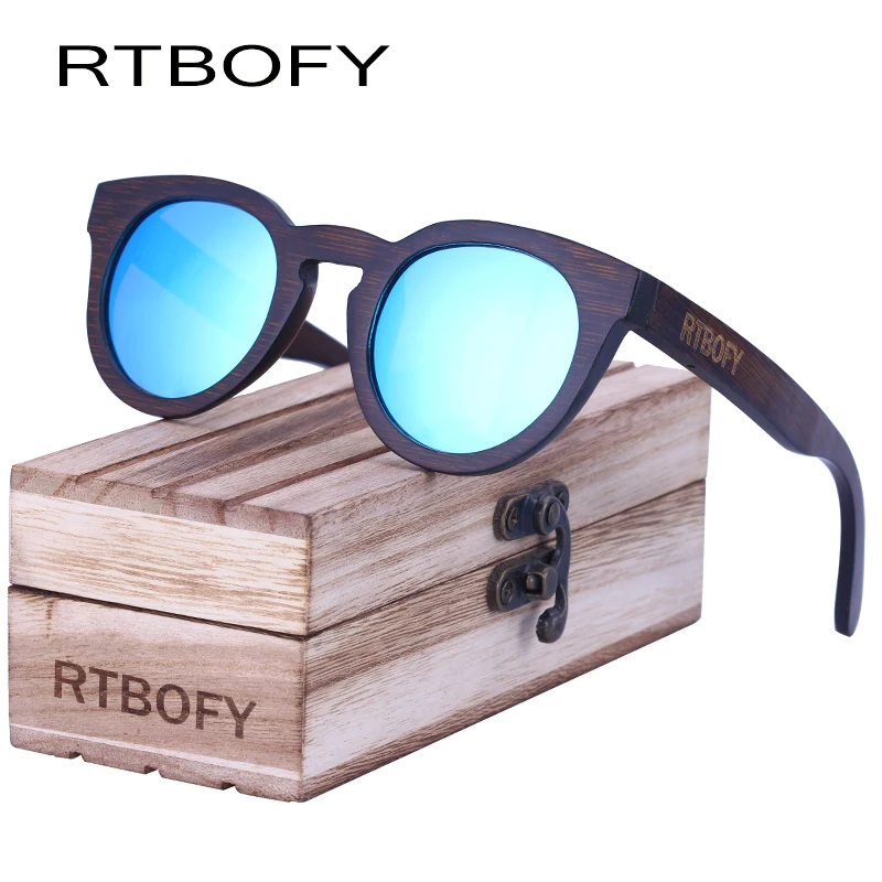 RTBOFY Wood Sunglasses Women Polarized Sun glasses 2017 Brand DesiReal Bamboo Eyewear Mirror Lenses Round Wood Sunglasses 
RTBOFY Wood Sunglasses Women Polarized Sun glasses 2017 Brand DesiReal Bamboo Eyewear Mirror Lenses Round Wood Sunglasses