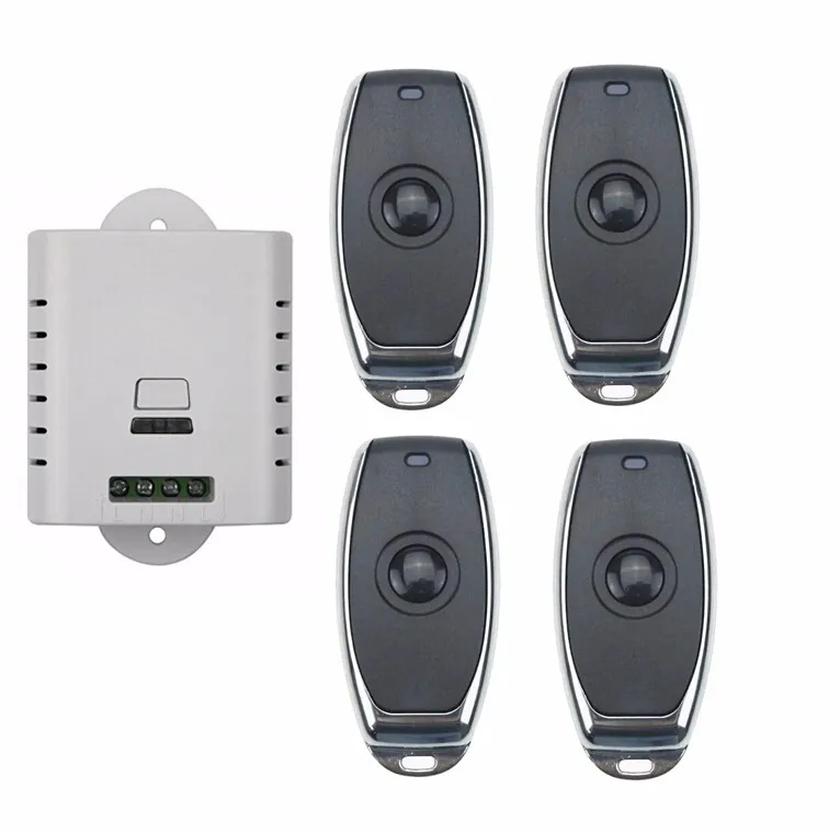 2016 new AC 85v 110v 120v 220v wireless remote control switch with manual button 1 receiver +4 transmitter selflock
2016 new AC 85v 110v 120v 220v wireless remote control switch with manual button 1 receiver +4 transmitter selflock