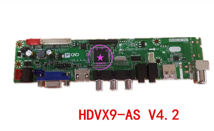 Совершенно новый оригинальный HDVX9-AS TV универсальный драйвер для телевизора + 7
