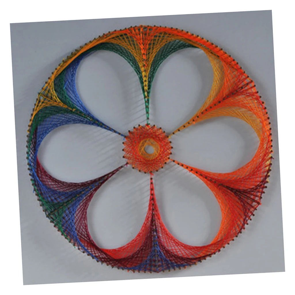 Fantasy Flower Nail String Art Kit Craft Kit Makes String Art Canvases – Flower Edition for Kids Children Make Nail Painting DIY
Fantasy Flower Nail String Art Kit Craft Kit Makes String Art Canvases – Flower Edition for Kids Children Make Nail Painting DIY