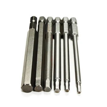 Hot Sale Torx Hand Tools Tool 2 Sets/lot _ 6pcs 100mm Length 1/4 Inch Hex Shank Magnetic Hexagon Head Screwdriver Bit Set
Hot Sale Torx Hand Tools Tool 2 Sets/lot _ 6pcs 100mm Length 1/4 Inch Hex Shank Magnetic Hexagon Head Screwdriver Bit Set