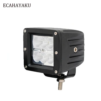1pcs ECAHAYAKU 3 Inch Cubes 18W Led Work Light 6000K IP67 Waterproof Dustproof Shockproof for Farm Mechines Military Vehicles
1pcs ECAHAYAKU 3 Inch Cubes 18W Led Work Light 6000K IP67 Waterproof Dustproof Shockproof for Farm Mechines Military Vehicles