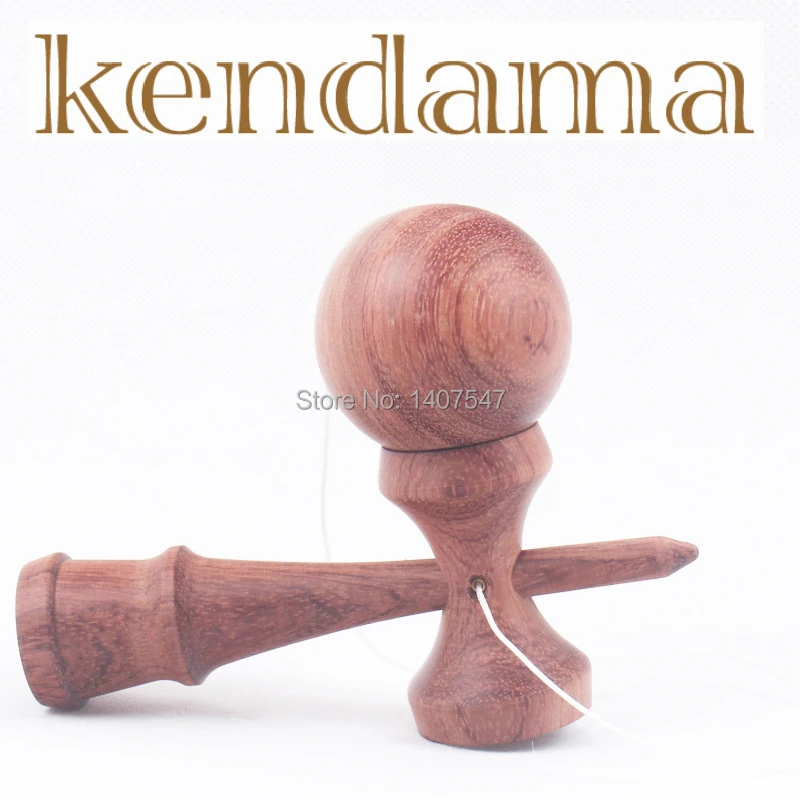 

Professional Kendamas for sale rosewood Jum kendama 6CM diameter word jade Japanese ball toys high quality 1pcs