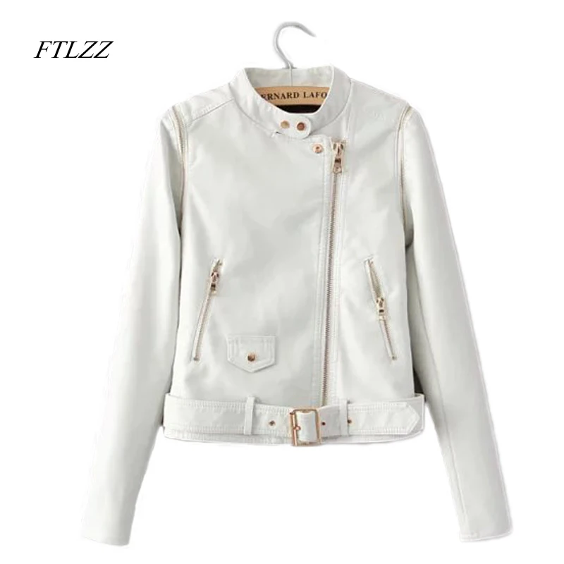 Ftlzz Faux Leather Jacket Women New Arrive Fashion Street High Quality Women Coat Slim Short Vintage Motorcycle Jacket
Ftlzz Faux Leather Jacket Women New Arrive Fashion Street High Quality Women Coat Slim Short Vintage Motorcycle Jacket