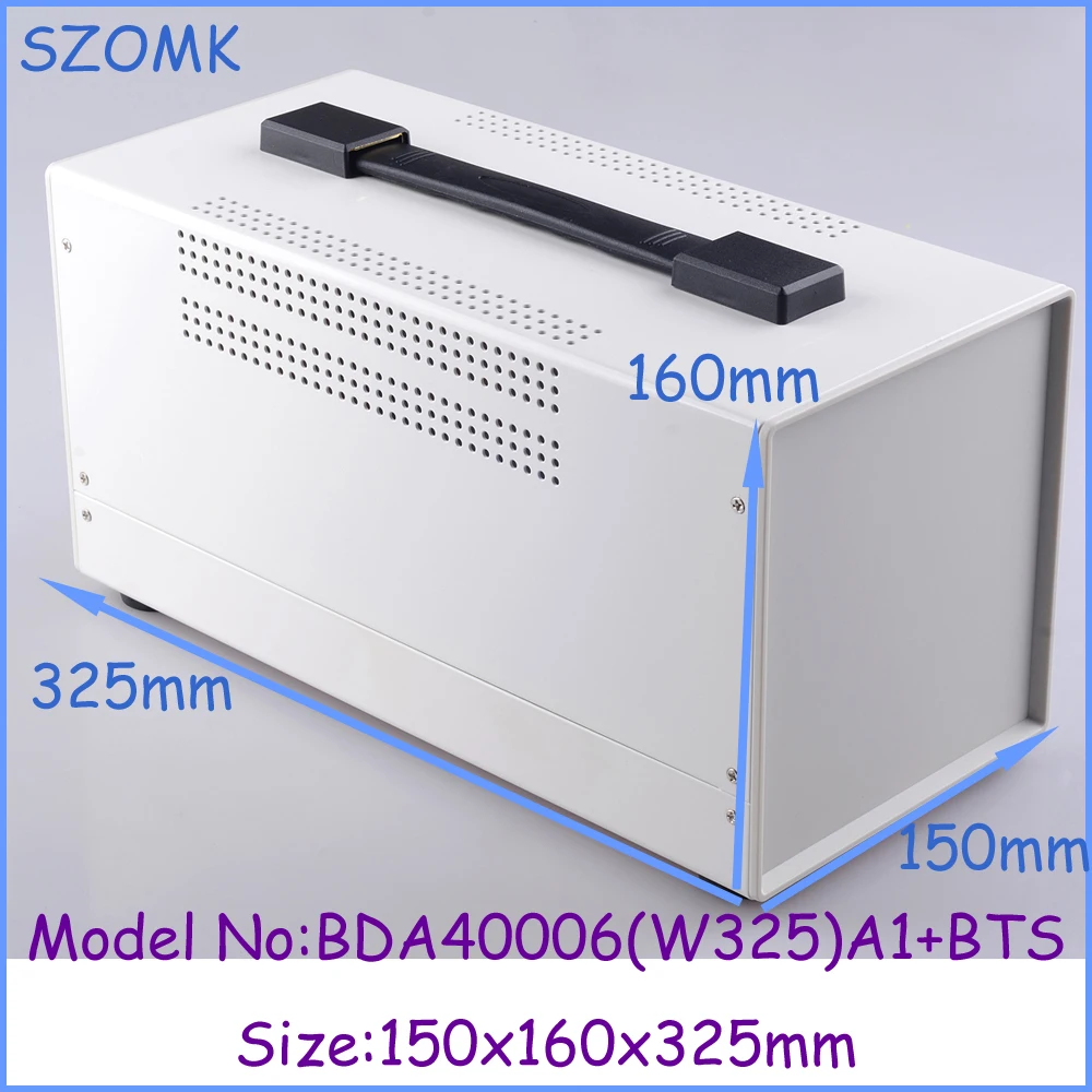 (1 pc) 150x160x325 mm project case electronics enclosure instrument enclosure Iron steel enclosure case
(1 pc) 150x160x325 mm project case electronics enclosure instrument enclosure Iron steel enclosure case