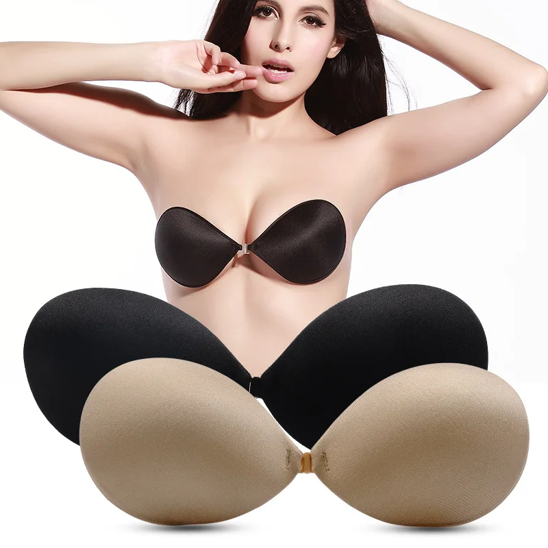 Sexy Women Invisible Push Up Bra Self-Adhesive Silicone Lingerie Female Underwear Front Closure Backless Strapless Intimates
Sexy Women Invisible Push Up Bra Self-Adhesive Silicone Lingerie Female Underwear Front Closure Backless Strapless Intimates