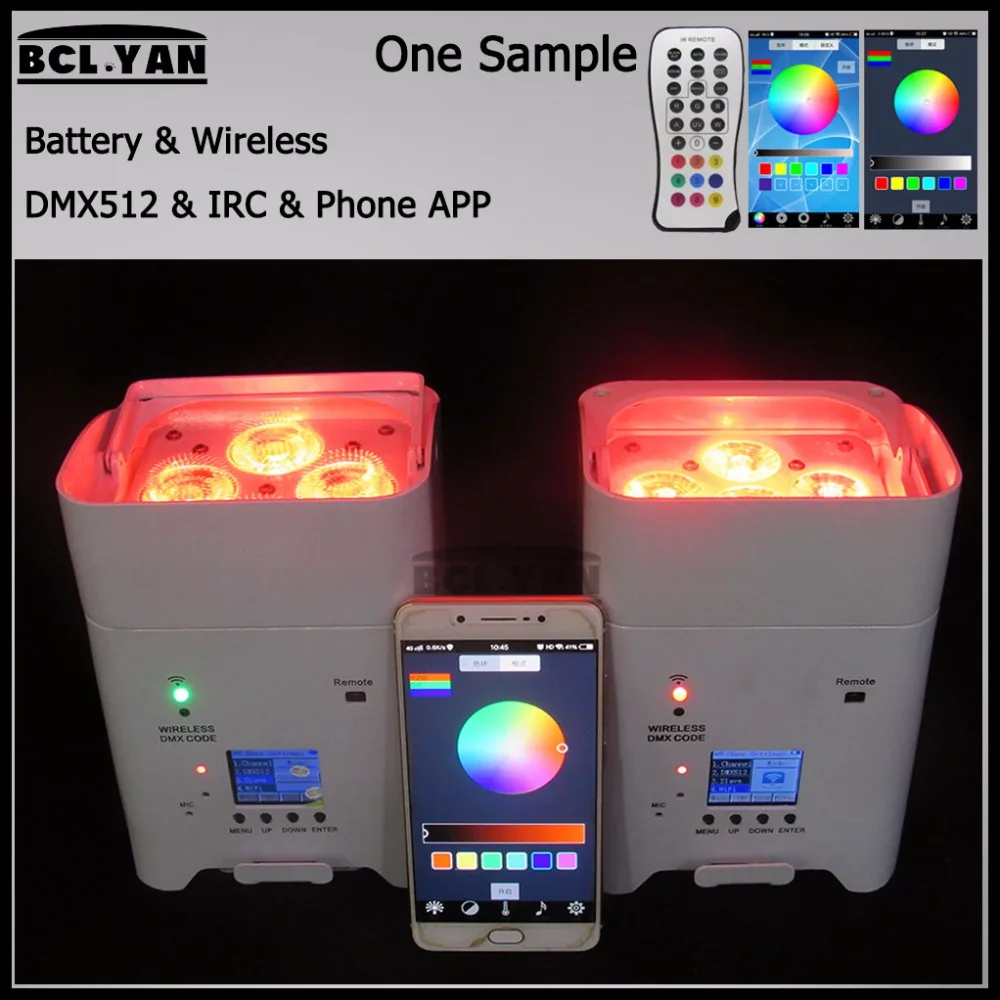 Dj Freedom one light 4 / 6X18W RGBWY UV 6IN1 LED Uplight Battery Wireless dmx Par Lights WIFI Remote for DJ
Dj Freedom one light 4 / 6X18W RGBWY UV 6IN1 LED Uplight Battery Wireless dmx Par Lights WIFI Remote for DJ