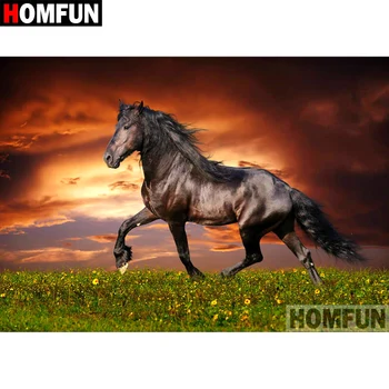 HOMFUN Full Square/Round Drill 5D DIY Diamond Painting "Animal horse" 3D Diamond Embroidery Cross Stitch Home Decor A18503
HOMFUN Full Square/Round Drill 5D DIY Diamond Painting "Animal horse" 3D Diamond Embroidery Cross Stitch Home Decor A18503