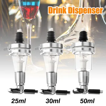 Chrome Liquor Wine Pourer Drink Dispenser Spirit Measure Bar Optic Optics GS Cocktail Tools Kit 25ml 35ml 50ml
Chrome Liquor Wine Pourer Drink Dispenser Spirit Measure Bar Optic Optics GS Cocktail Tools Kit 25ml 35ml 50ml