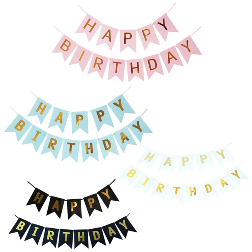 2019 1set children's hot stamping color card paper happy birthday banner party decoration baby boy girl bunting adult discount
2019 1set children's hot stamping color card paper happy birthday banner party decoration baby boy girl bunting adult discount