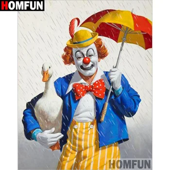 HOMFUN Full Square/Round Drill 5D DIY Diamond Painting "Clown duck"3D Diamond Embroidery Cross Stitch Home Decor A19557
HOMFUN Full Square/Round Drill 5D DIY Diamond Painting "Clown duck"3D Diamond Embroidery Cross Stitch Home Decor A19557