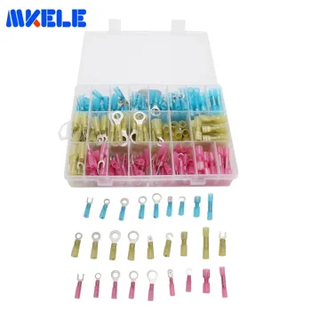 Waterproof 270pcs/Box Heat Shrink Sordering Terminals Solder Sleeve Tube Electrical Wire Insulated Butt Connectors Kit GP-H018
Waterproof 270pcs/Box Heat Shrink Sordering Terminals Solder Sleeve Tube Electrical Wire Insulated Butt Connectors Kit GP-H018