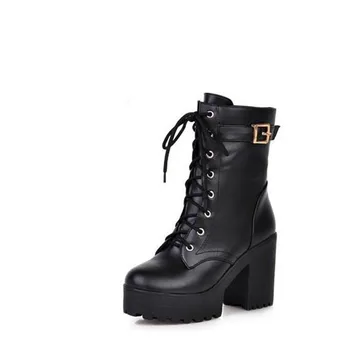 The Spring And Autumn Winter Shoes Boots Female Single Strappy Martin British Style Thick With Short Canister
The Spring And Autumn Winter Shoes Boots Female Single Strappy Martin British Style Thick With Short Canister