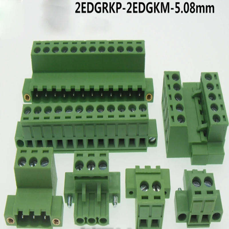 1 set Free welding butt strap 2EDG5.08mm, 2EDGRKP 2-22p for plug and pull terminals with ear
1 set Free welding butt strap 2EDG5.08mm, 2EDGRKP 2-22p for plug and pull terminals with ear