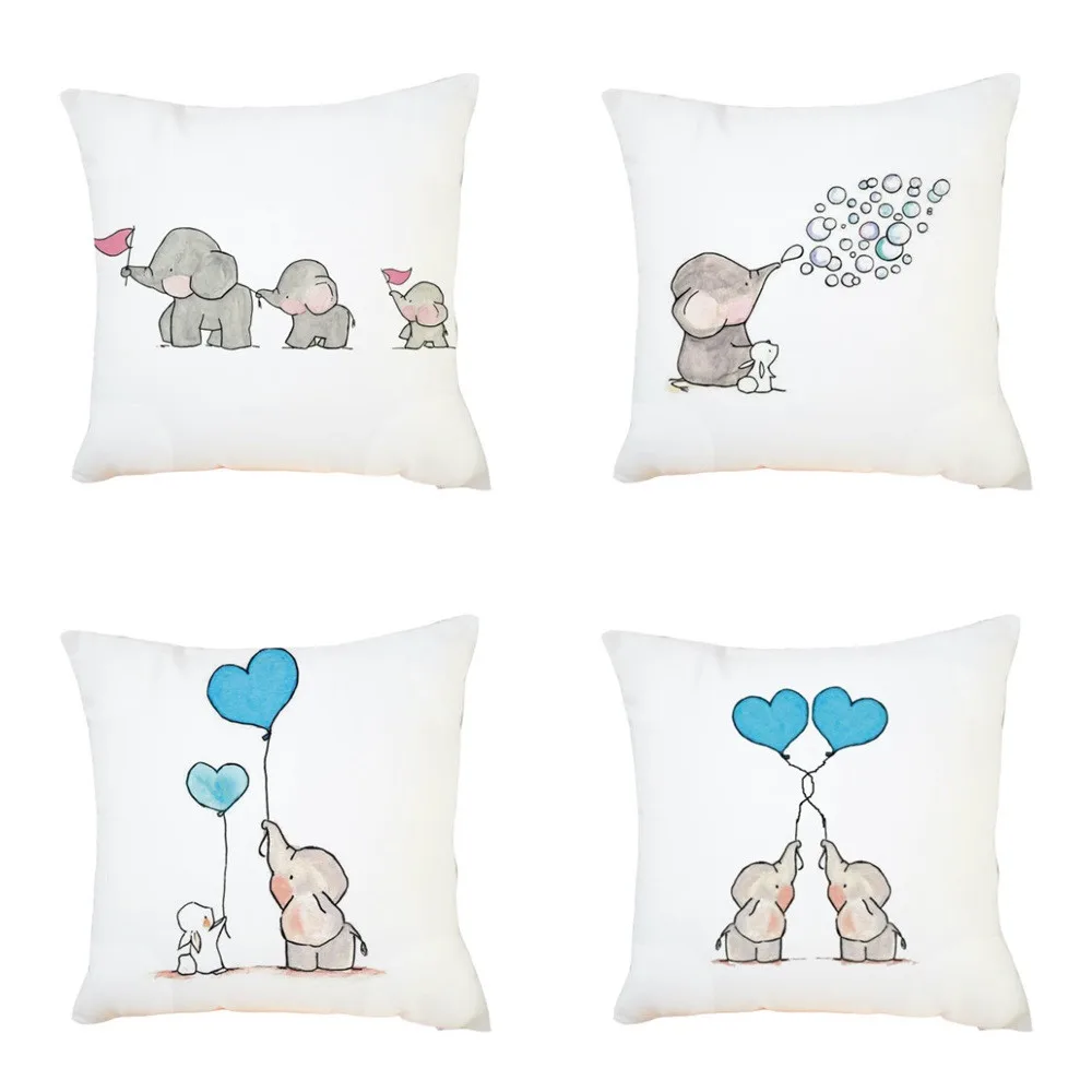 ISHOWTIENDA Cushion Cover Pillow Case Elephant Printed Decorative cojines sofa Waist living room Cushion Home Decor coussin
ISHOWTIENDA Cushion Cover Pillow Case Elephant Printed Decorative cojines sofa Waist living room Cushion Home Decor coussin