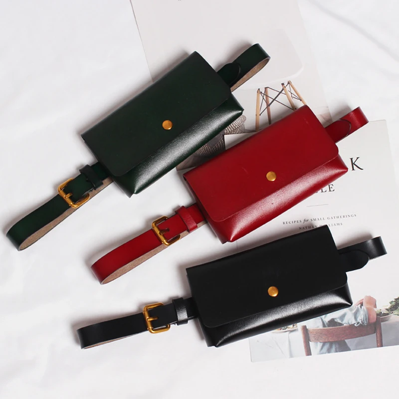 Fashion Women Waist Bag Genuine Leather Belt Bag Pack For Women Female Girl Travel Vintage Waist Pouch Fanny Pack Phone Bags
Fashion Women Waist Bag Genuine Leather Belt Bag Pack For Women Female Girl Travel Vintage Waist Pouch Fanny Pack Phone Bags