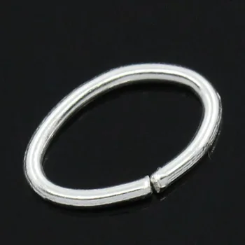 DoreenBeads Alloy Opened Jump Rings Oval Silver Plated 8mm( 3/8") x 5mm( 2/8"), 250 PCs
DoreenBeads Alloy Opened Jump Rings Oval Silver Plated 8mm( 3/8") x 5mm( 2/8"), 250 PCs