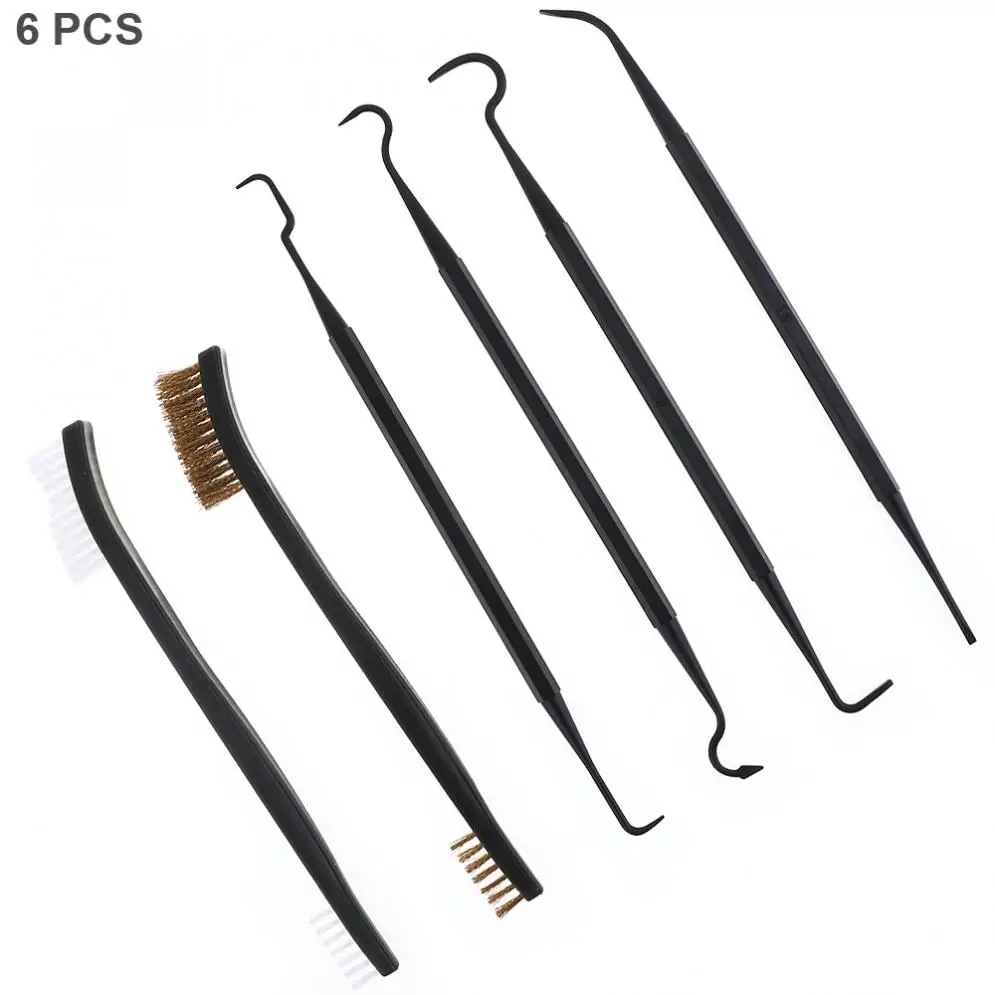 6pcs/set Multifunction Nylon Double-end Hook Metal Plastic Brushes for Cleaning Car Paint / Rust / Dirt
6pcs/set Multifunction Nylon Double-end Hook Metal Plastic Brushes for Cleaning Car Paint / Rust / Dirt