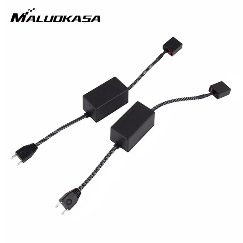 2pcs Error Free H7 Led Canbus Decoder Wiring Harness Anti-Flicker Adapter H7 LED Headlight Bulb Auto Headlamp Fog Light CANBUS
2pcs Error Free H7 Led Canbus Decoder Wiring Harness Anti-Flicker Adapter H7 LED Headlight Bulb Auto Headlamp Fog Light CANBUS