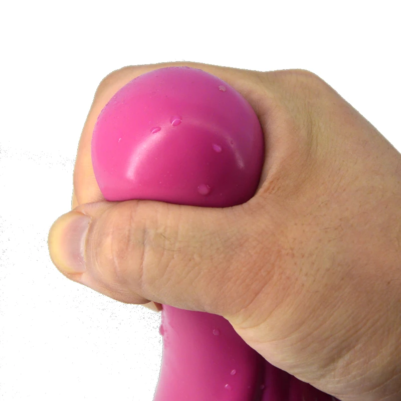 A voluptuously curved silicone anal plug round smooth head sex toy for women insert vagina easy deeply Frictional vagina dildo