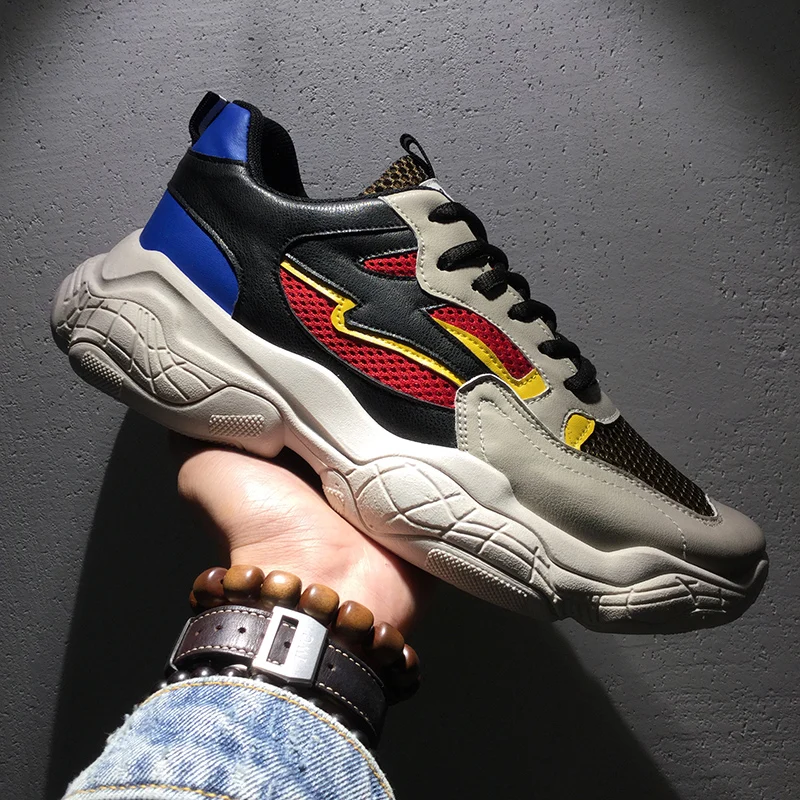 2019 New Style Clunky Sneaker Breathable Retro Running Shoes Sneaker Catwalk Shoes for Men Splice Multicolor Shoes
2019 New Style Clunky Sneaker Breathable Retro Running Shoes Sneaker Catwalk Shoes for Men Splice Multicolor Shoes