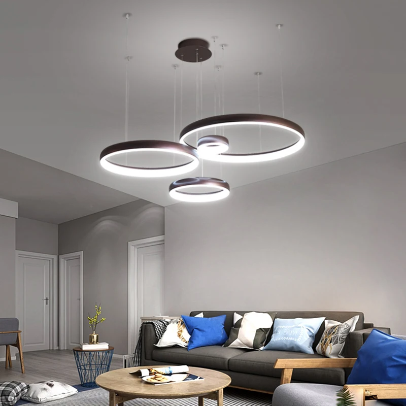 Circel Ring Modern led Pendant Lights For Living Room Dining Room Shop Bar White/Coffee Color Hanging Pendant Lamp Żyrandol
Circel Ring Modern led Pendant Lights For Living Room Dining Room Shop Bar White/Coffee Color Hanging Pendant Lamp Żyrandol